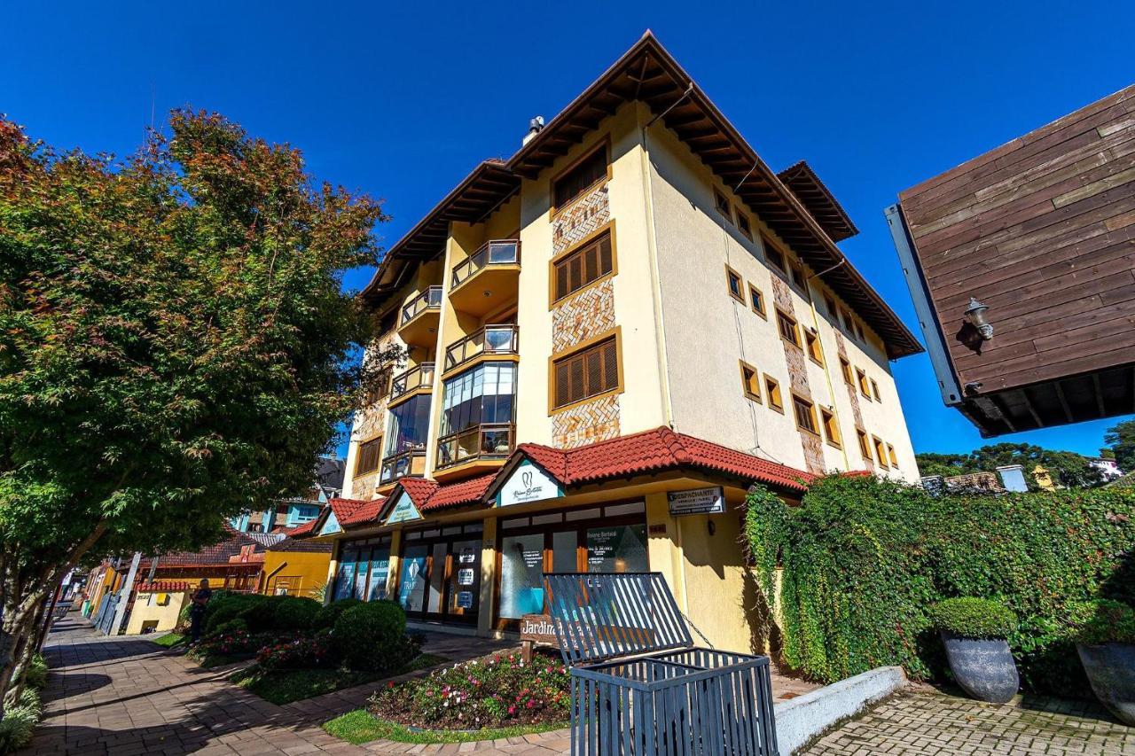 Rosa Edificio Jardim Da Serra Gramado Eksteriør billede